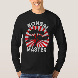Bonsai Master - Sunrise Vintage Japanese Flag T-Shirt