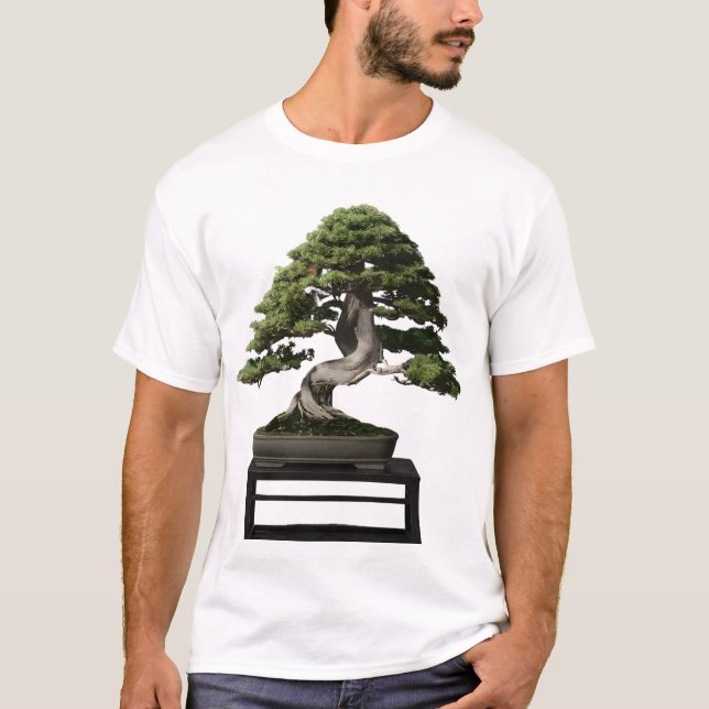 Bonsai Pine Tree T-Shirt (Front)