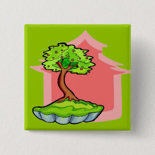 Bonsai Tree Button