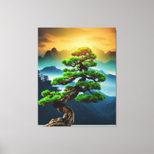 Bonsai Tree Canvas Print