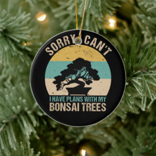Bonsai Tree - Cool Indoor Plants Lover Gardening Ceramic Tree Decoration