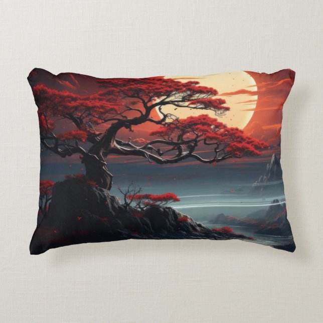 Bonsai Tree  Decorative Cushion (Front)
