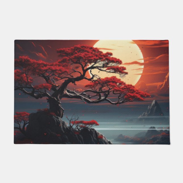 Bonsai Tree  Doormat (Front)
