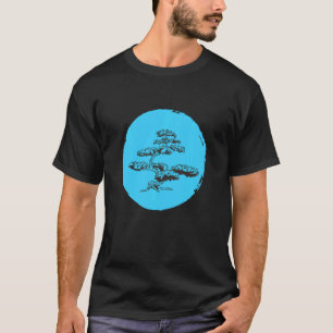Bonsai Tree Enso Circle T Shirt Japanese Zen Buddh