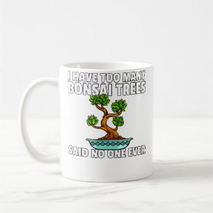 Bonsai Tree Gift Japanese Gardening Coffee Mug