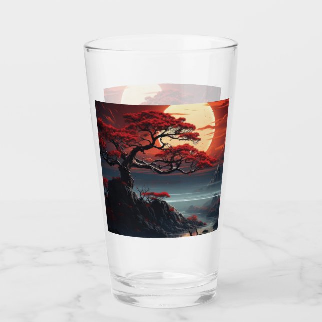 Bonsai Tree  Glass (Front)