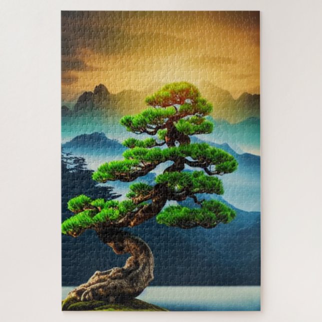 Bonsai Tree Jigsaw Puzzle (Vertical)