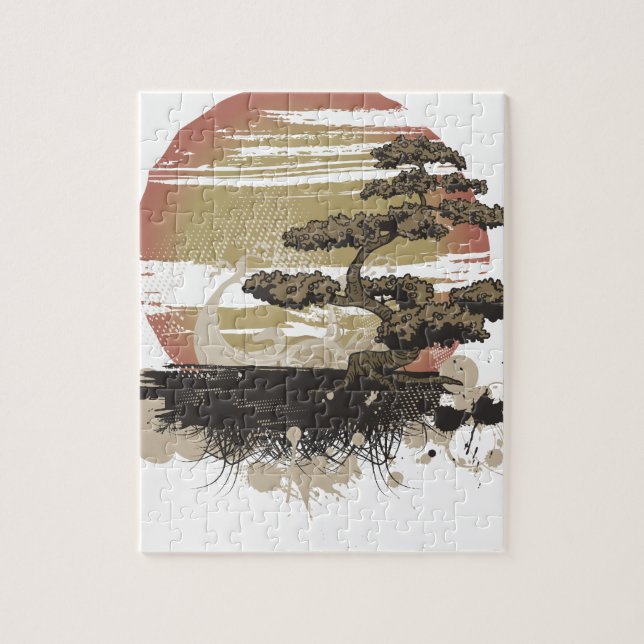 Bonsai Tree Jigsaw Puzzle (Vertical)