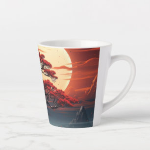 Bonsai Tree  Latte Mug