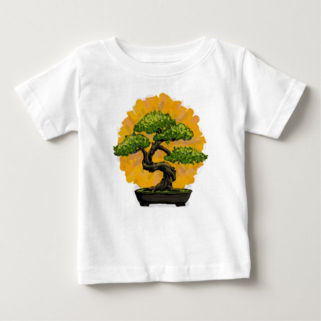 Bonsai Tree Lover Baby T-Shirt (Front)
