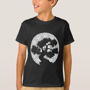 Bonsai Tree Mandala Zen Buddhist Yoga T-Shirt