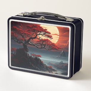 Bonsai Tree Metal Lunch Box