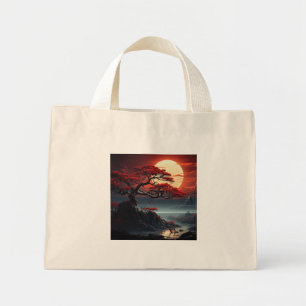 Bonsai Tree  Mini Tote Bag
