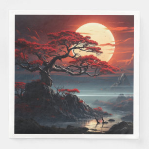 Bonsai Tree Napkin