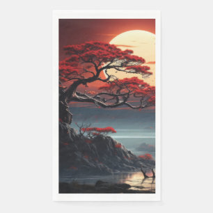 Bonsai Tree Napkin