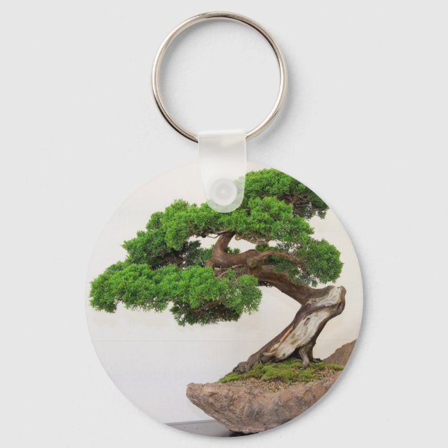 Bonsai tree- natural key ring (Front)