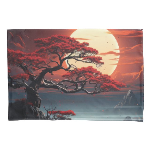 Bonsai Tree  Pillowcase (Front)