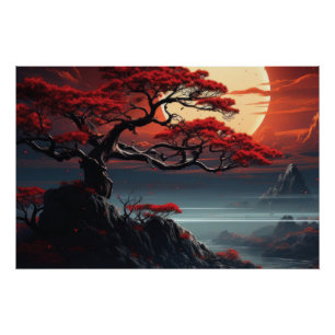 Bonsai Tree Poster