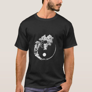 Bonsai Tree Print Zen Spirit Yin Yang Japanese T-Shirt