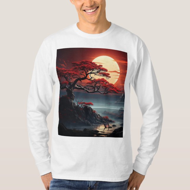 Bonsai Tree  T-Shirt (Front)