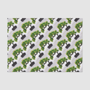 Bonsai tree tissue paper
