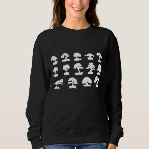 Bonsai Trees Japanese Zen Garden Bonzai Art Gift Sweatshirt