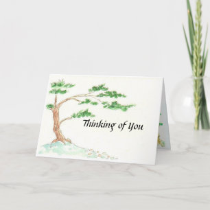 Bonsai Watercolor Template