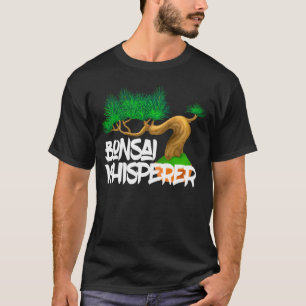 Bonsai Whisperer Hobby Gardener Asian Tree Bonsai T-Shirt