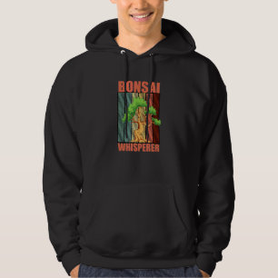 Bonsai Whisperer Japanese Bonsai Tree Garden Plant Hoodie
