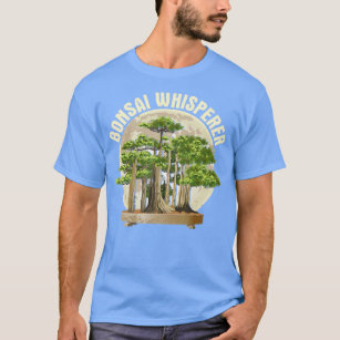 Bonsai Whisperer  Retro Gardener Nature Bonsai Tre T-Shirt