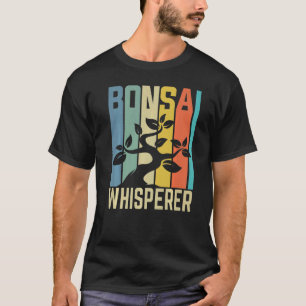 Bonsai Whisperer Retro Japanese Tradition Garden T-Shirt
