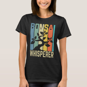 Bonsai Whisperer Retro  Japanese Tradition Garden T-Shirt