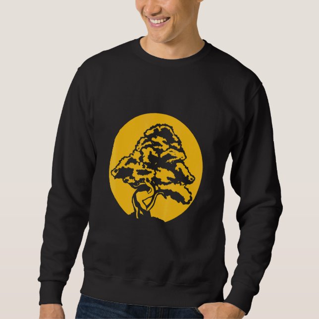 Bonsai With Sunset Sweatshirt (Front)