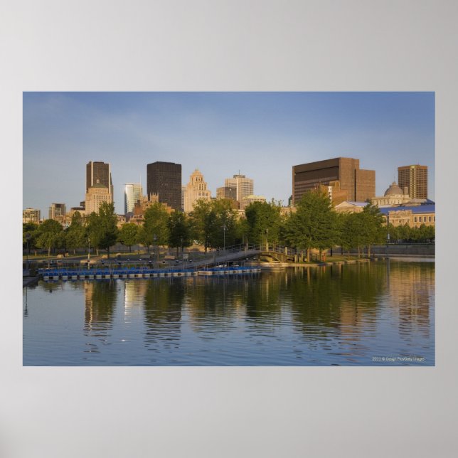 Bonsecours Basin In The Old Port Of Old Montreal Poster (Front)