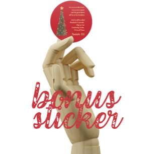 Bonus: Christmas Sticker Isaiah 9:6