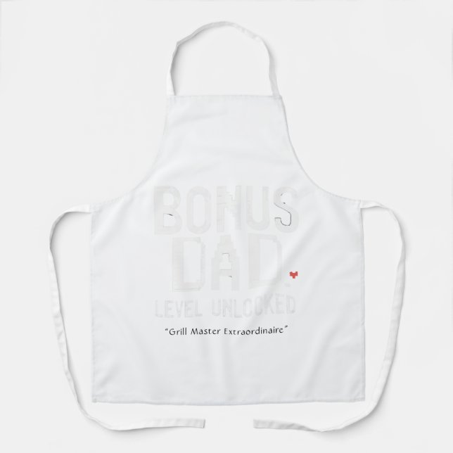 Bonus Dad Apron – Awesome Dad Gift Kitchenware (Front)