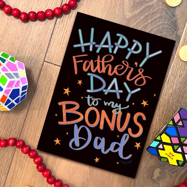Bonus Dad Father’s Day Modern Inspirivity Card (Creator Uploaded)