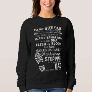 Bonus Dad From Step Dad For Daughter Son Sweatshirt