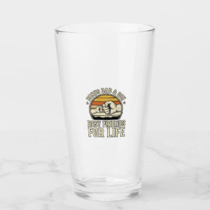 Bonus Dad & Son Best Friends Vintage Shirt Design_ Glass