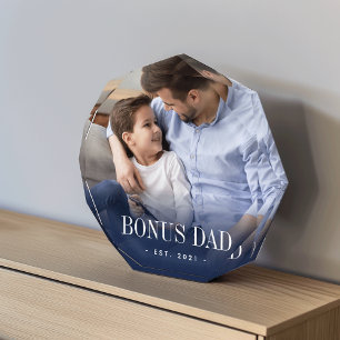 Bonus Dad Year Established Photo Block