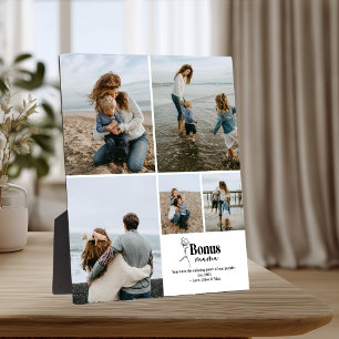 Bonus Mama Est 2025 Collage Plaque