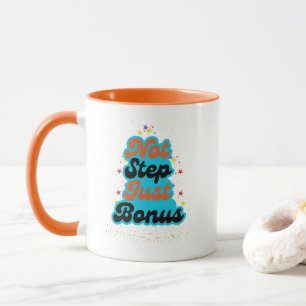 Bonus Mom giftful Design Typography Mug