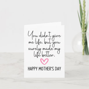 Bonus Mum Card
