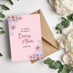 Bonus Mum Floral Mother’s Day Card