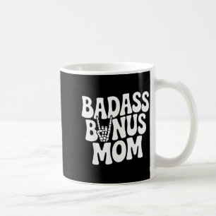 Bonus mum funny step mum mother's day funny coffee mug