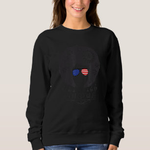 Bonus Mum Life Messy Bun African American Flag Flo Sweatshirt