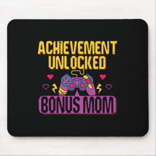 Bonus Mum Unlocked Video Game Stepmom Gaming Lover Mouse Pad