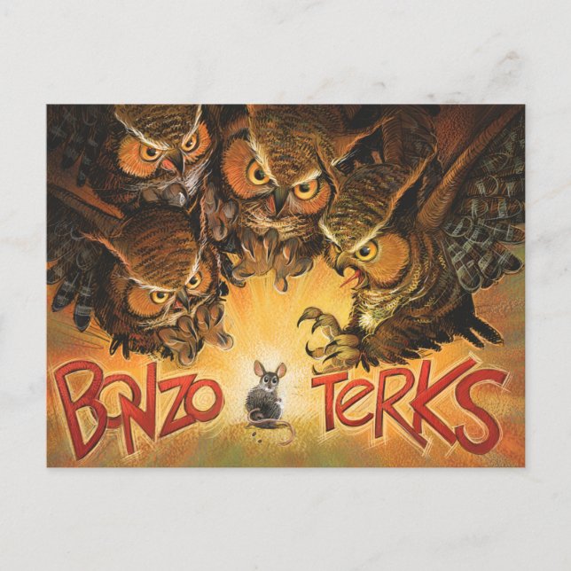 Bonzo Terks Postcard (Front)