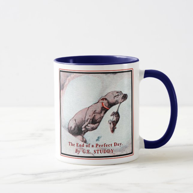 "Bonzo the Dog" in "End of Day" Mug (Right)