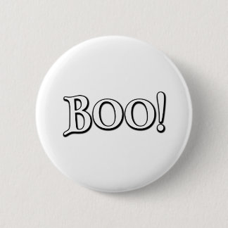 Boo! 6 Cm Round Badge